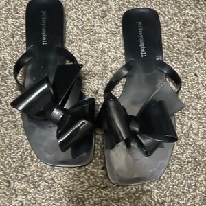 Jeffrey Campbell Black Knot Sandals